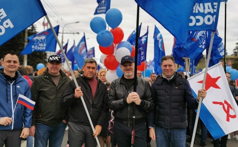 Сергей Горняков принял участие в масштабной традиционной демонстрации по случаю Праздника Весны и Труда