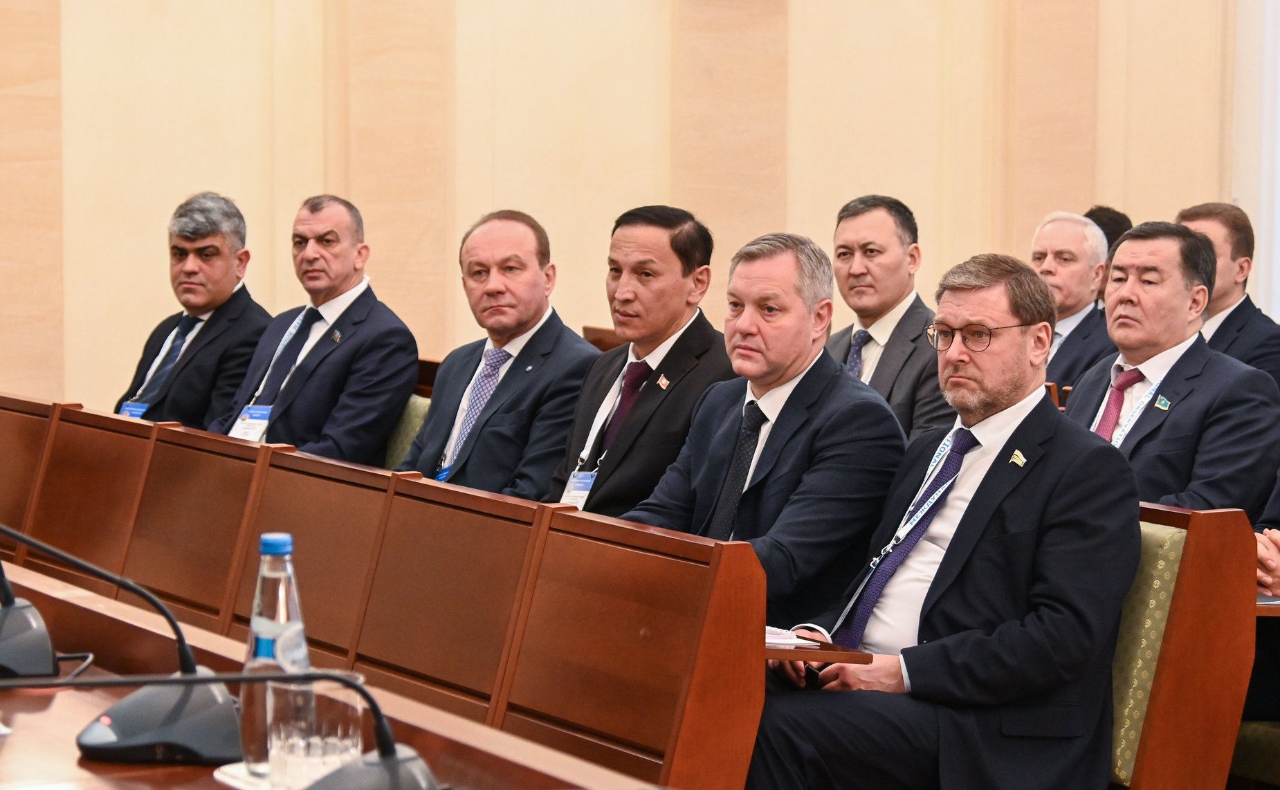 Российские законодатели в рамках визита провели встречу с Председателем Центральной избирательной комиссии Беларуси Игорем Карпенко