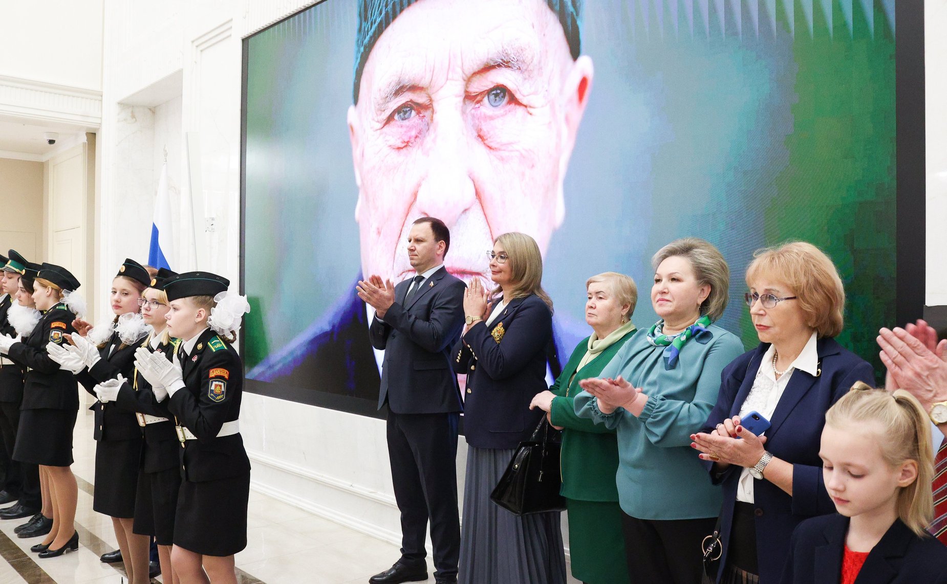 Открытие в Совете Федерации выставки «Лица Великой Победы»