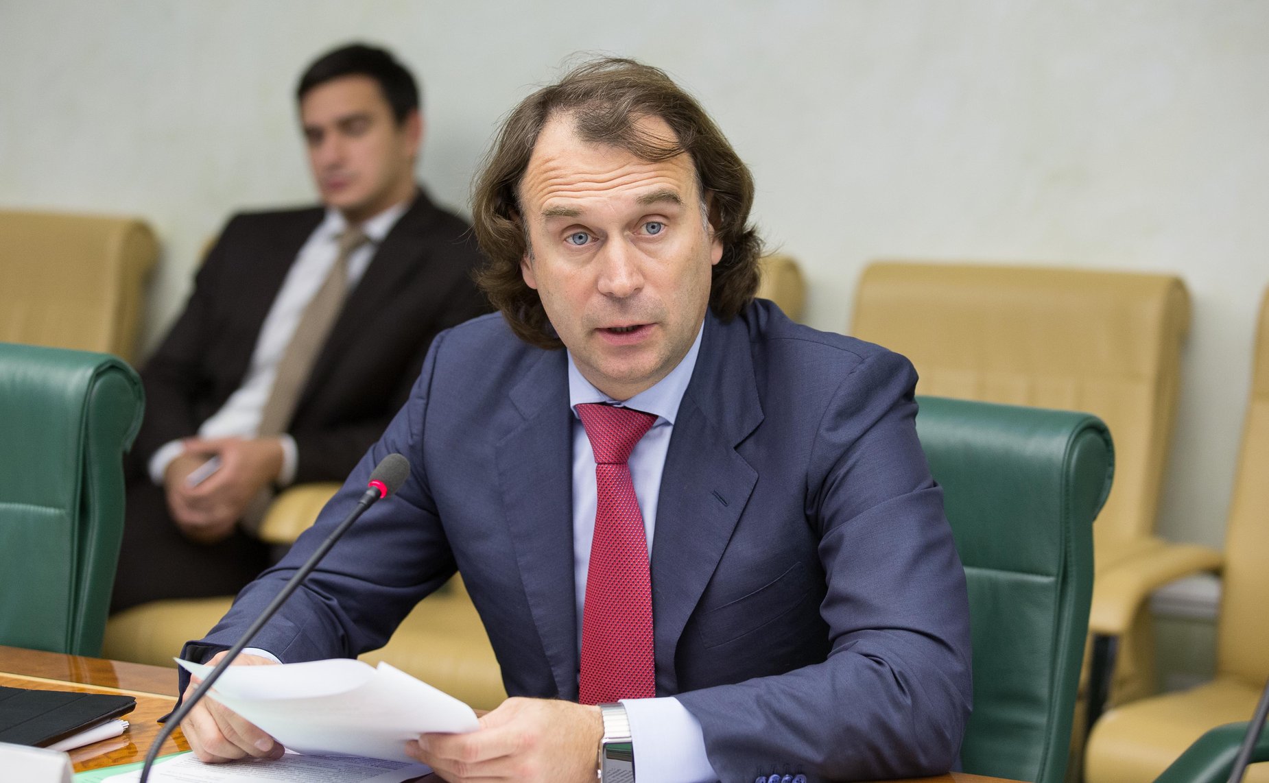 Заседание Комитета Совета Федерации по аграрно-продовольственной политике и природопользованию Лисовский