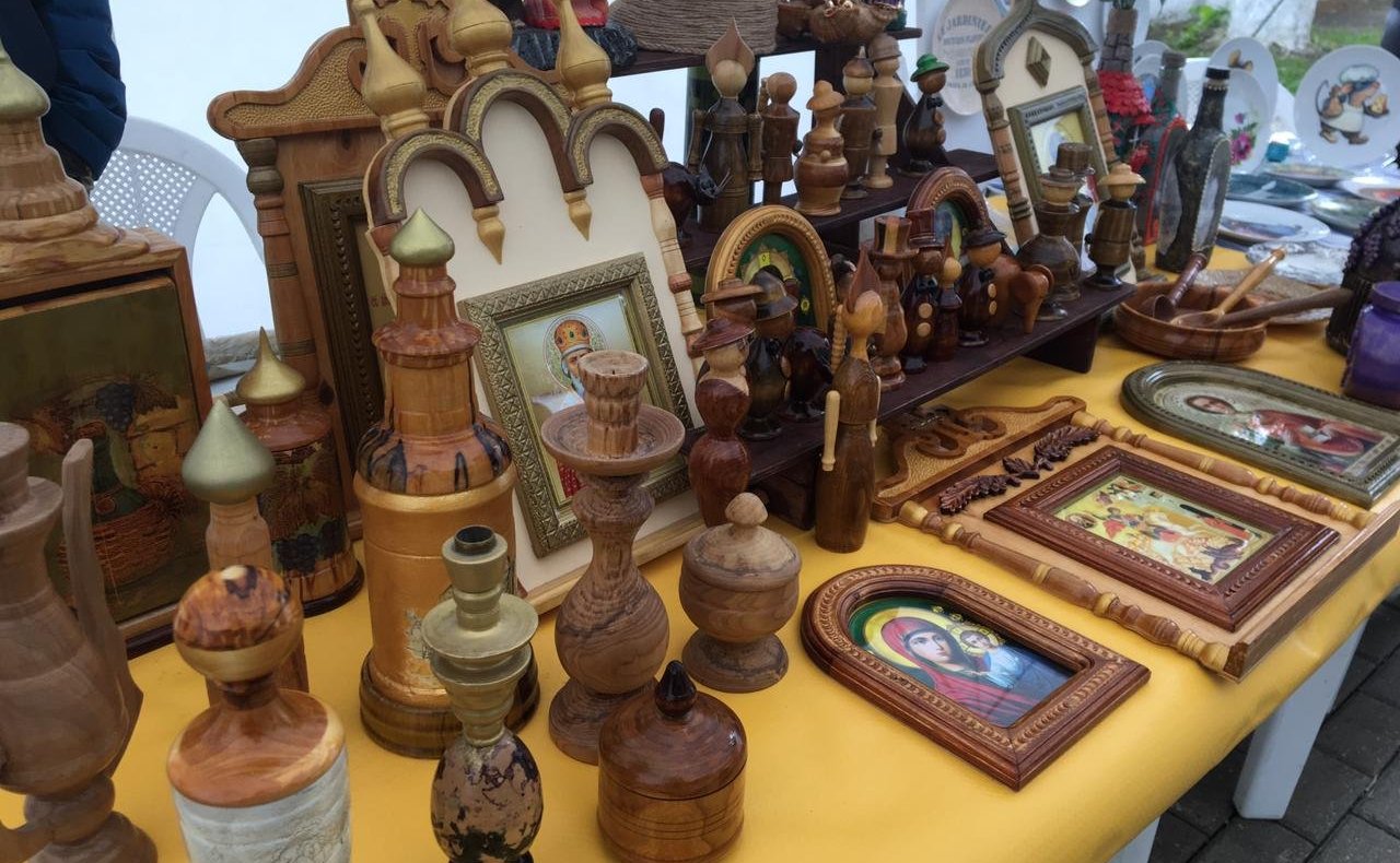 Ольга Хохлова приветствовала участников и гостей фестиваля творчества и ремёсел «Реки-Руки», состоявшегося во Владимире