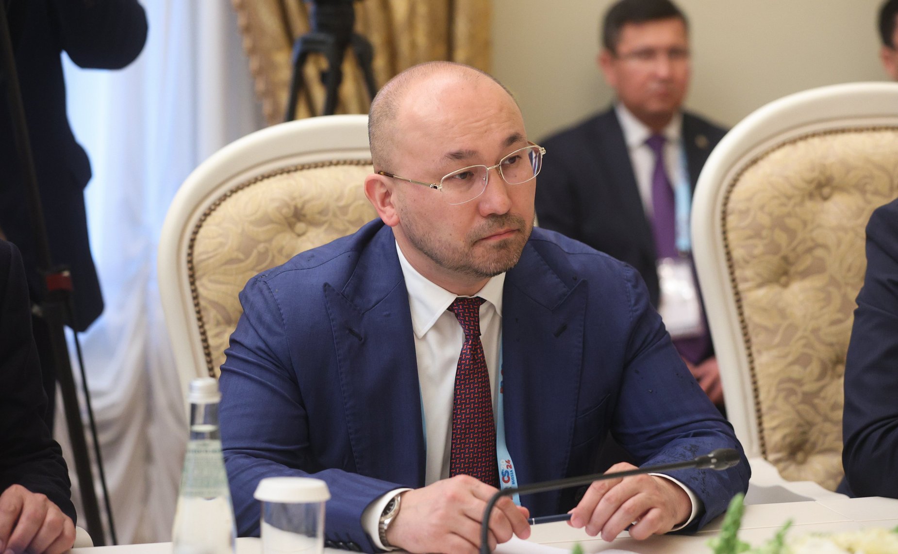 Встреча Валентины Матвиенко с Председателем Сената Парламента Республики Казахстан Мауленом Ашимбаевым