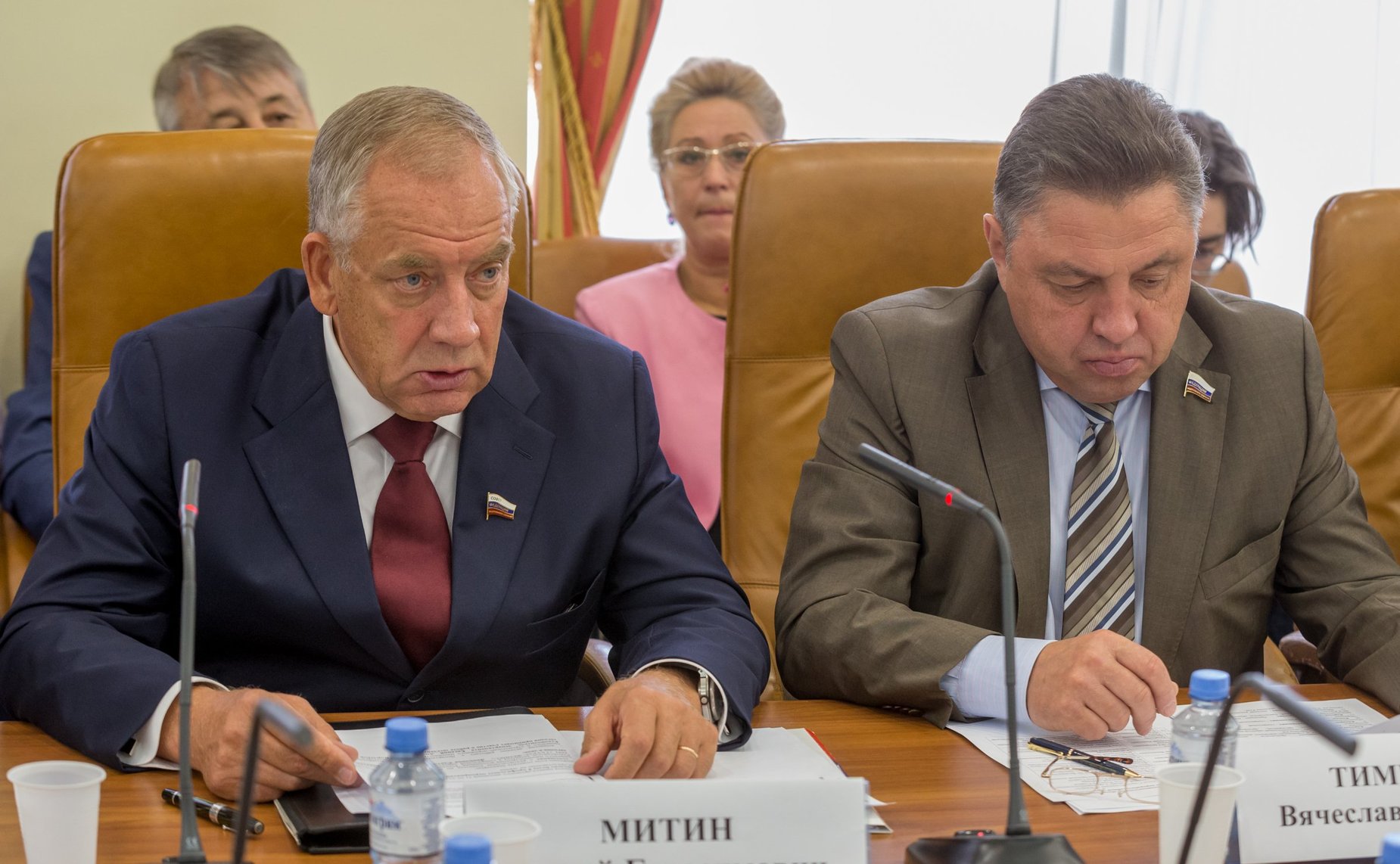 С. Митин и В. Тимченко