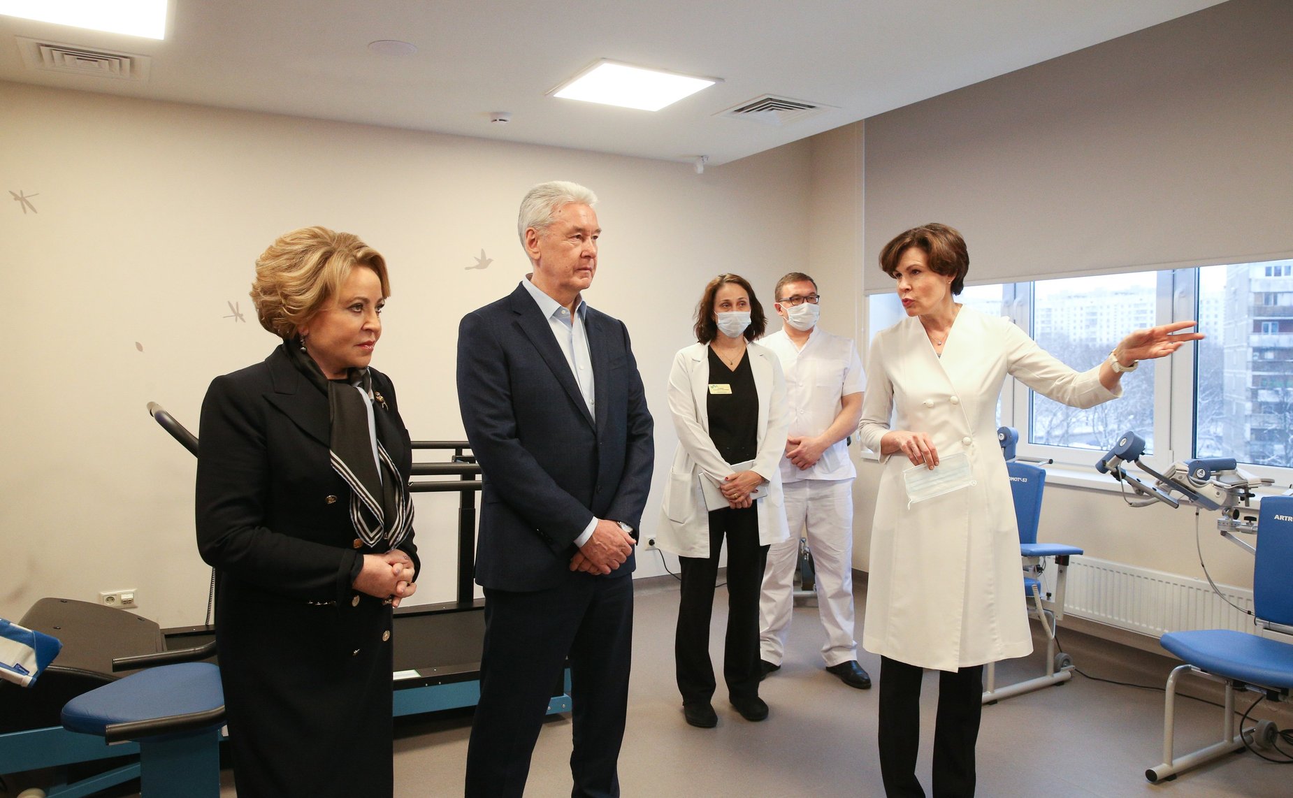 Председатель Совета Федерации Валентина Матвиенко приняла участие в открытии многофункционального медицинского центра в Москве