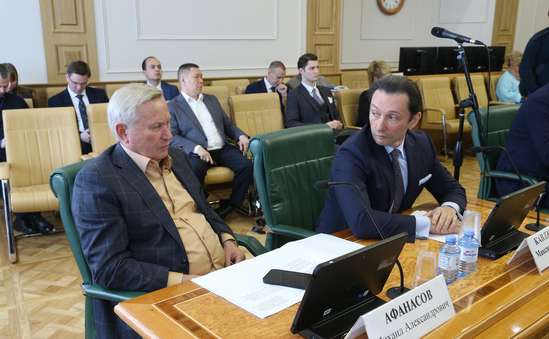 Совместное заседание комитетов СФ для проведения консультаций по кандидатуре А. Куренкова для назначения на должность главы МЧС