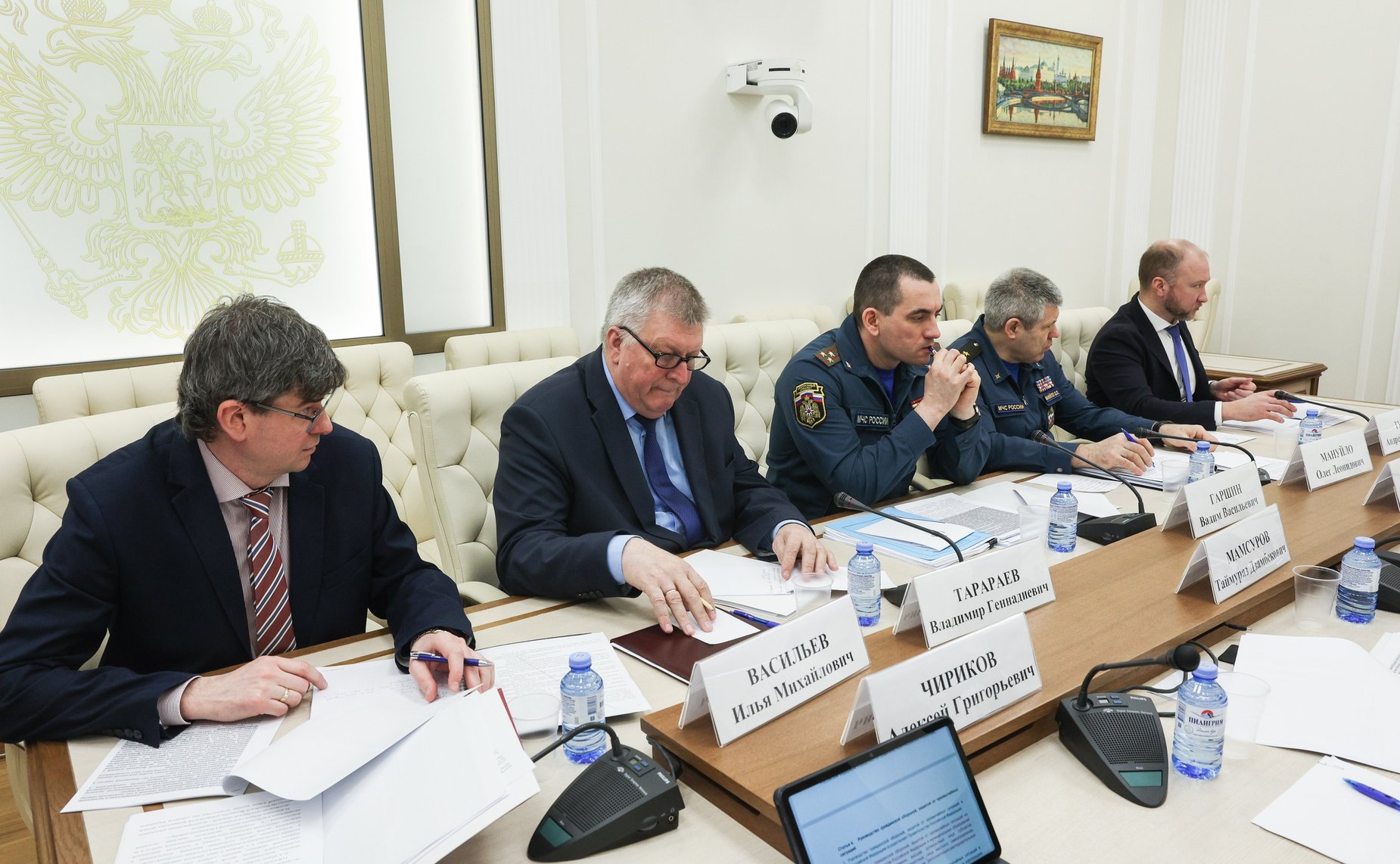 Совещание по вопросам совершенствования правового регулирования и организации гражданской обороны в РФ