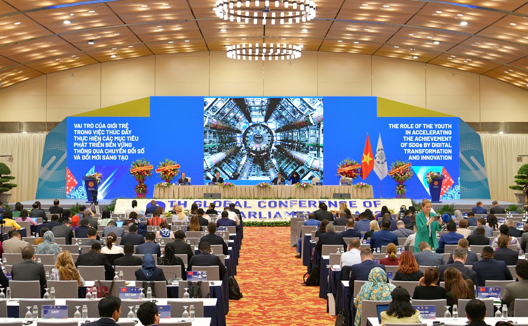 Сенаторы РФ приняли участие в Девятой Всемирной конференции молодых парламентариев Межпарламентского союза