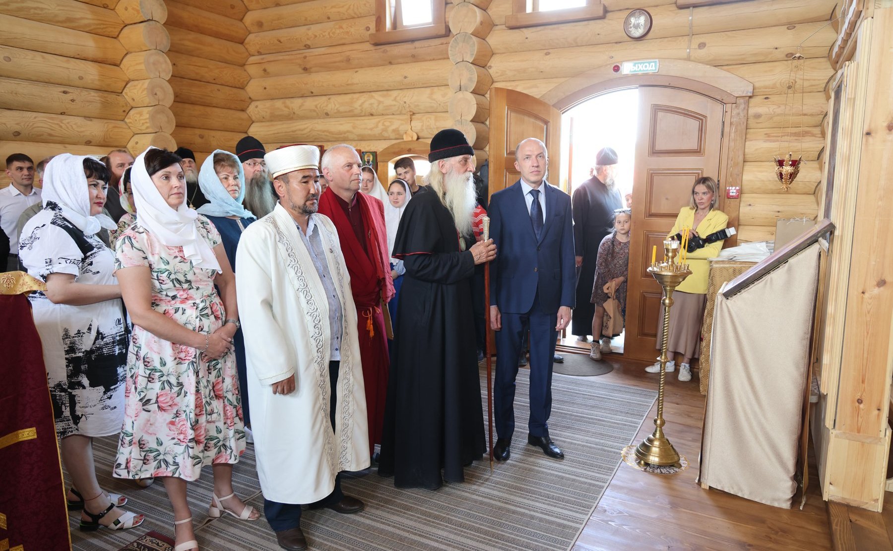 Татьяна Гигель приняла участие в открытии храма Русской Православной Старообрядческой Церкви в Горно-Алтайске