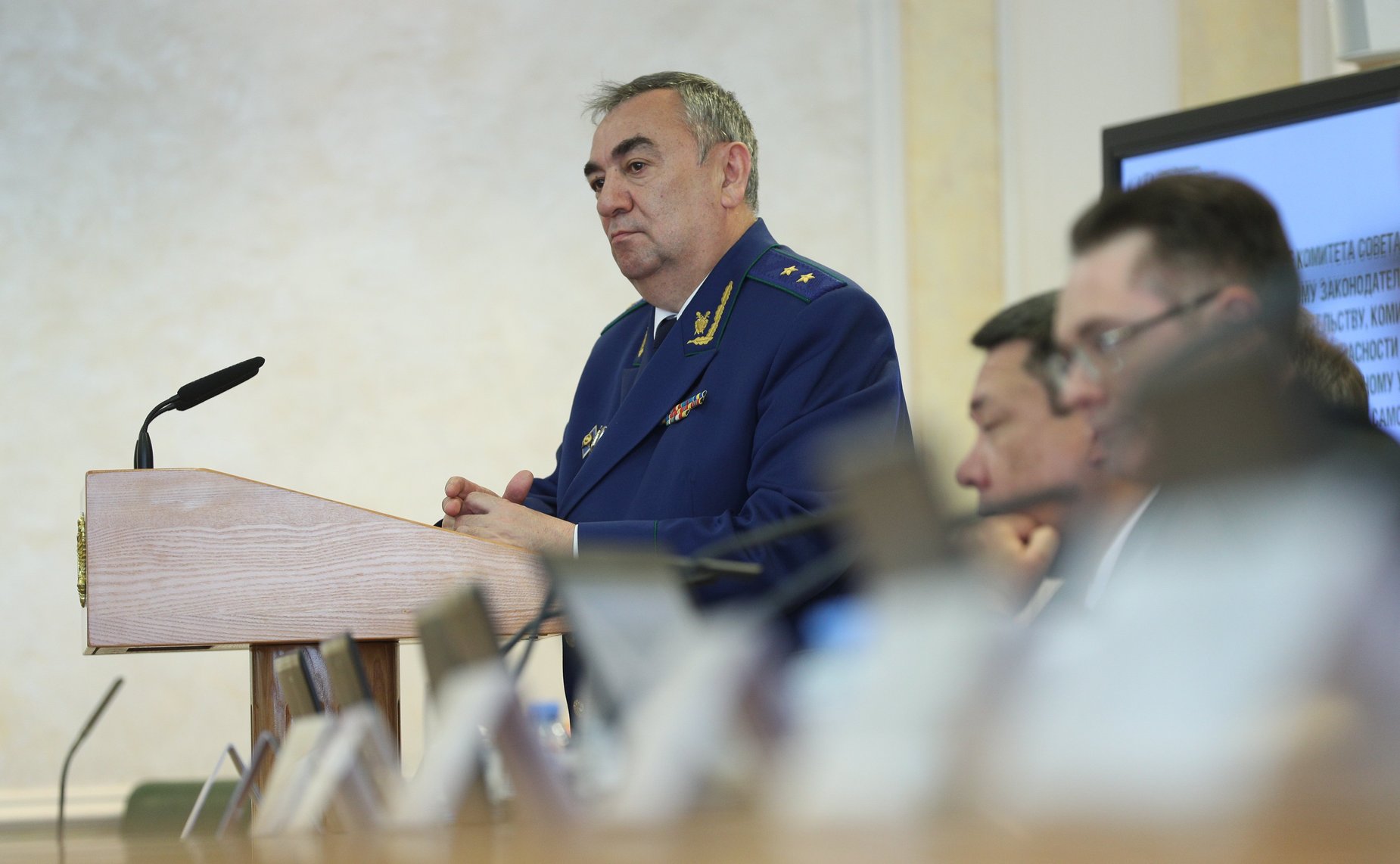 Совместное заседание Комитета СФ по конституционному законодательству и государственному строительству с Комитетом СФ по обороне и безопасности, Комитетом СФ по федеративному устройству, региональной политике, местному самоуправлению и делам Севера