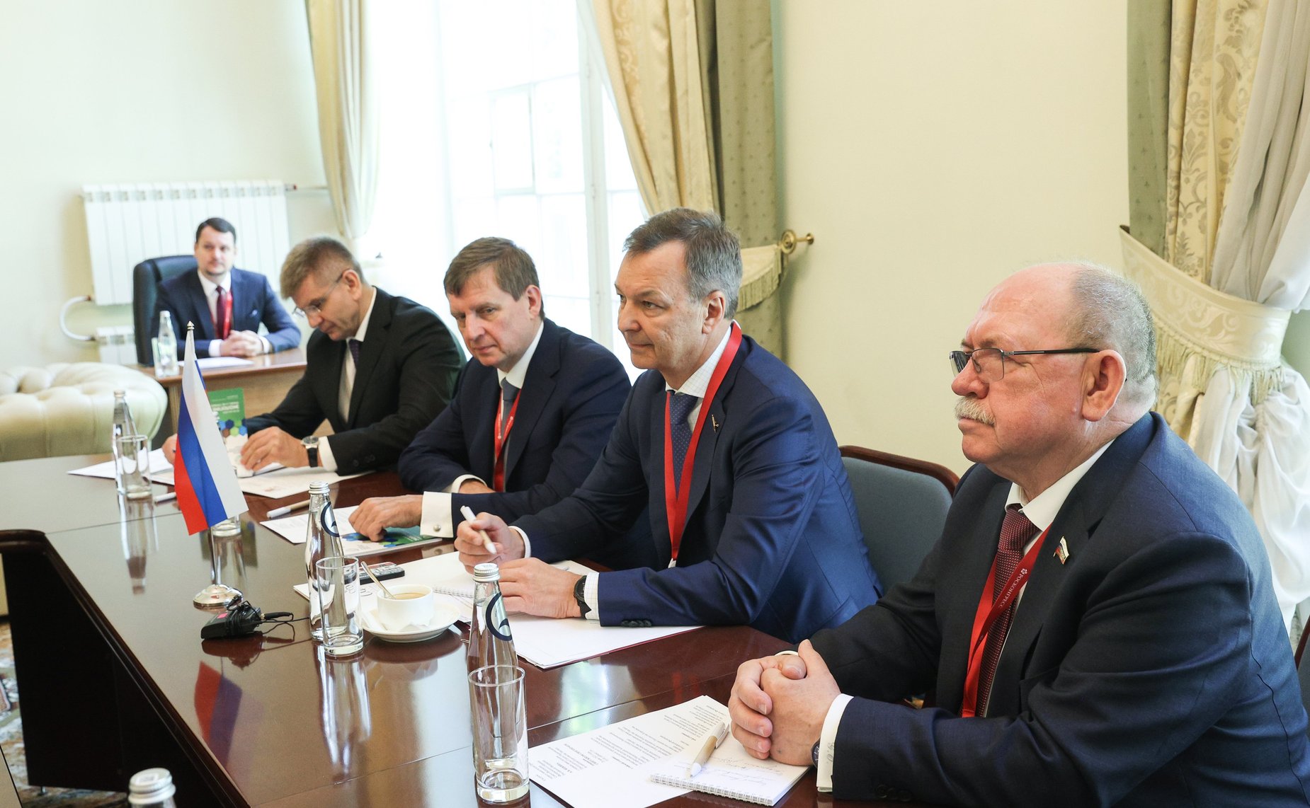 Встреча Андрея Яцкина с первым заместителем Председателя Сената Национальной Ассамблеи Королевства Таиланд Сингсыком Сингпхраем