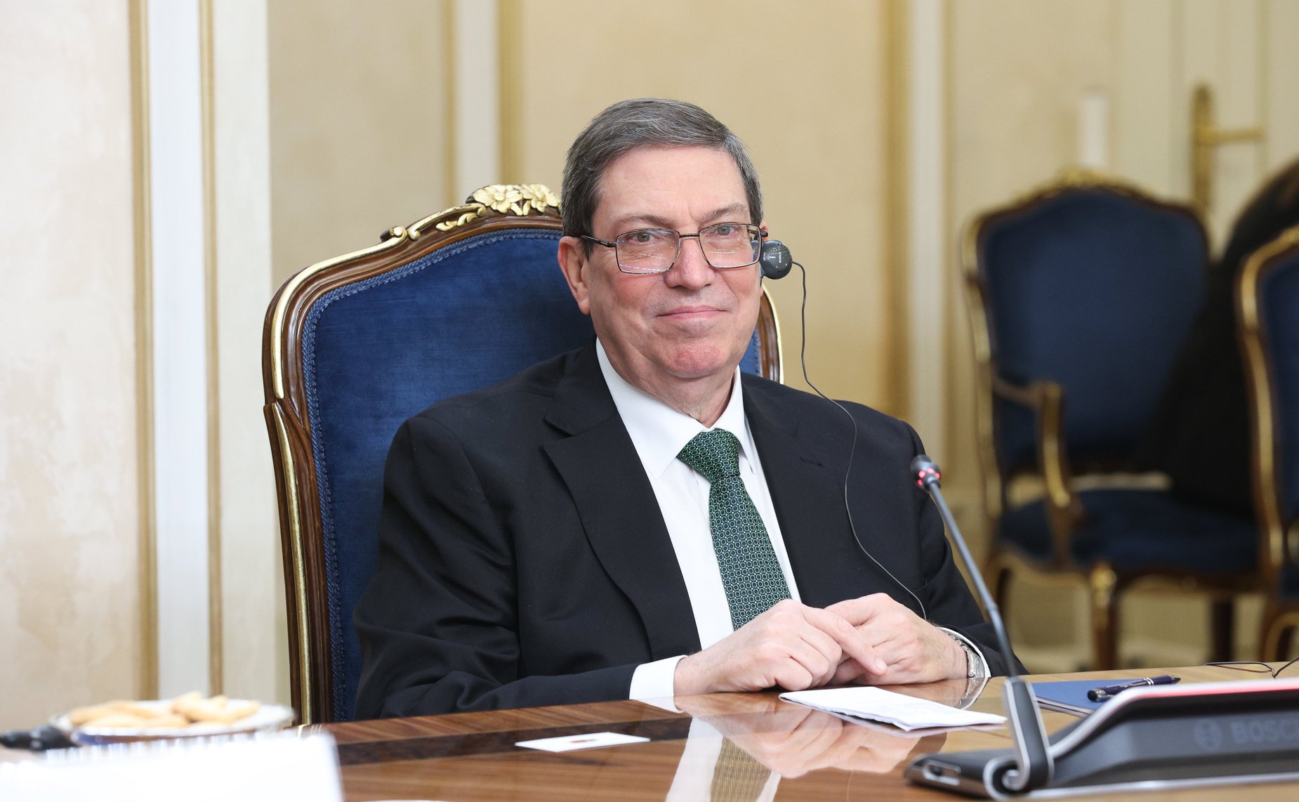 Встреча Председателя Совета Федерации Валентины Матвиенко со специальным представителем Президента Республики Куба, Министром иностранных дел Республики Куба Бруно Родригесом Паррильей