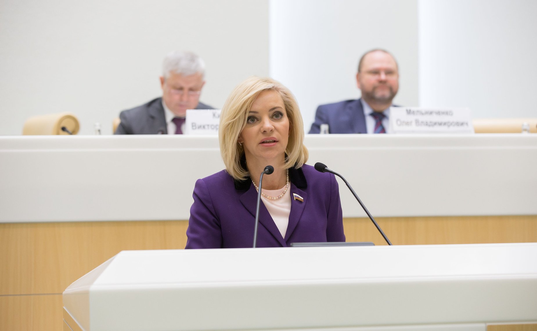 Встреча сенаторов с делегатами съезда Национальной ассоциации развития местного самоуправления