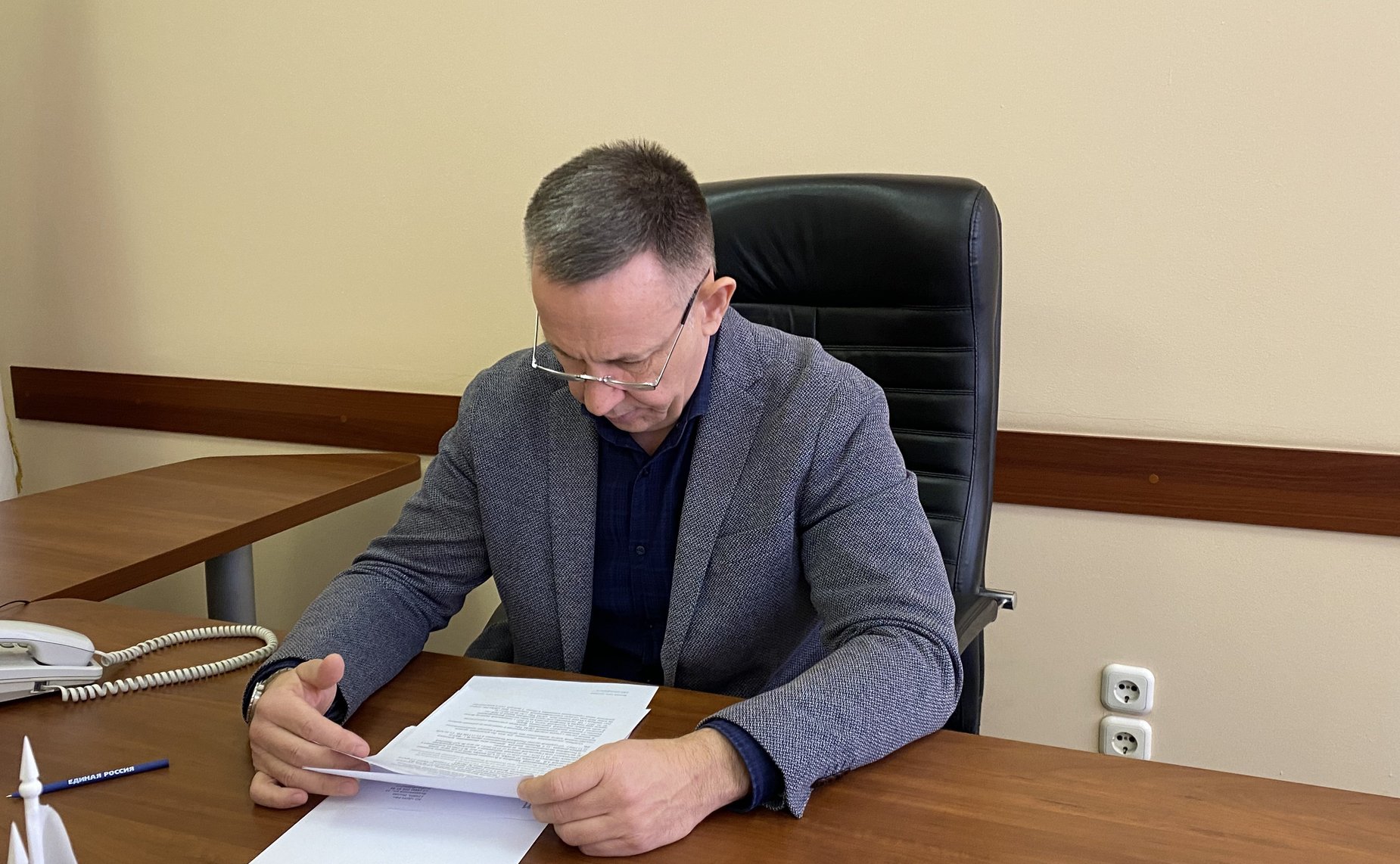 Олег Алексеев провел прием граждан