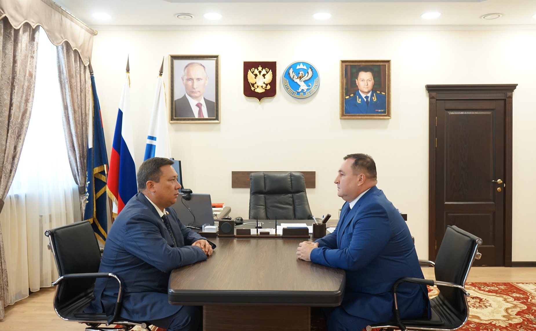 В рамках рабочей поездки в регион Владимир Полетаев провел ряд встреч