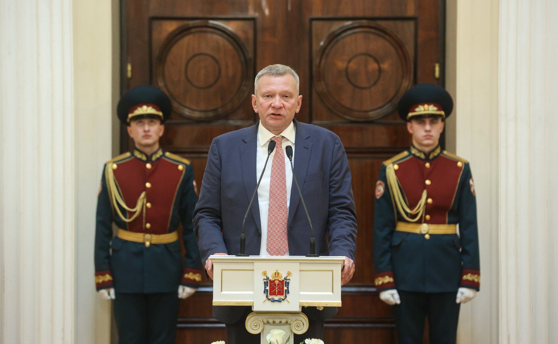 Валентина Матвиенко приняла участие в торжественной церемонии вручения знаков отличия лицам, удостоенным звания «Почетный гражданин Санкт-Петербурга» в 2024 году