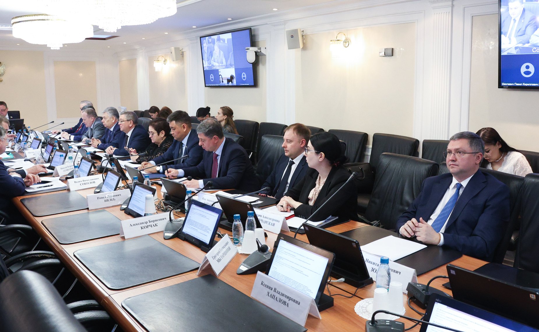 Заседание Комитета Совета Федерации по Регламенту и организации парламентской деятельности