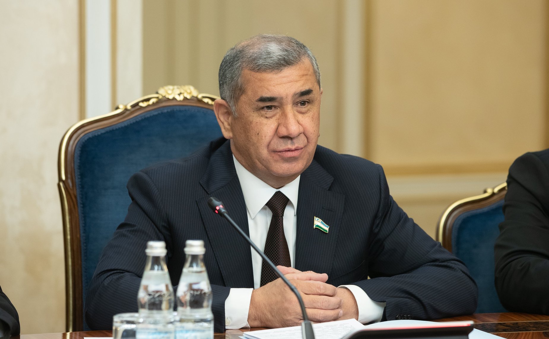 Председатель Сената Олий Мажлиса Республики Узбекистан Н. Юлдашев