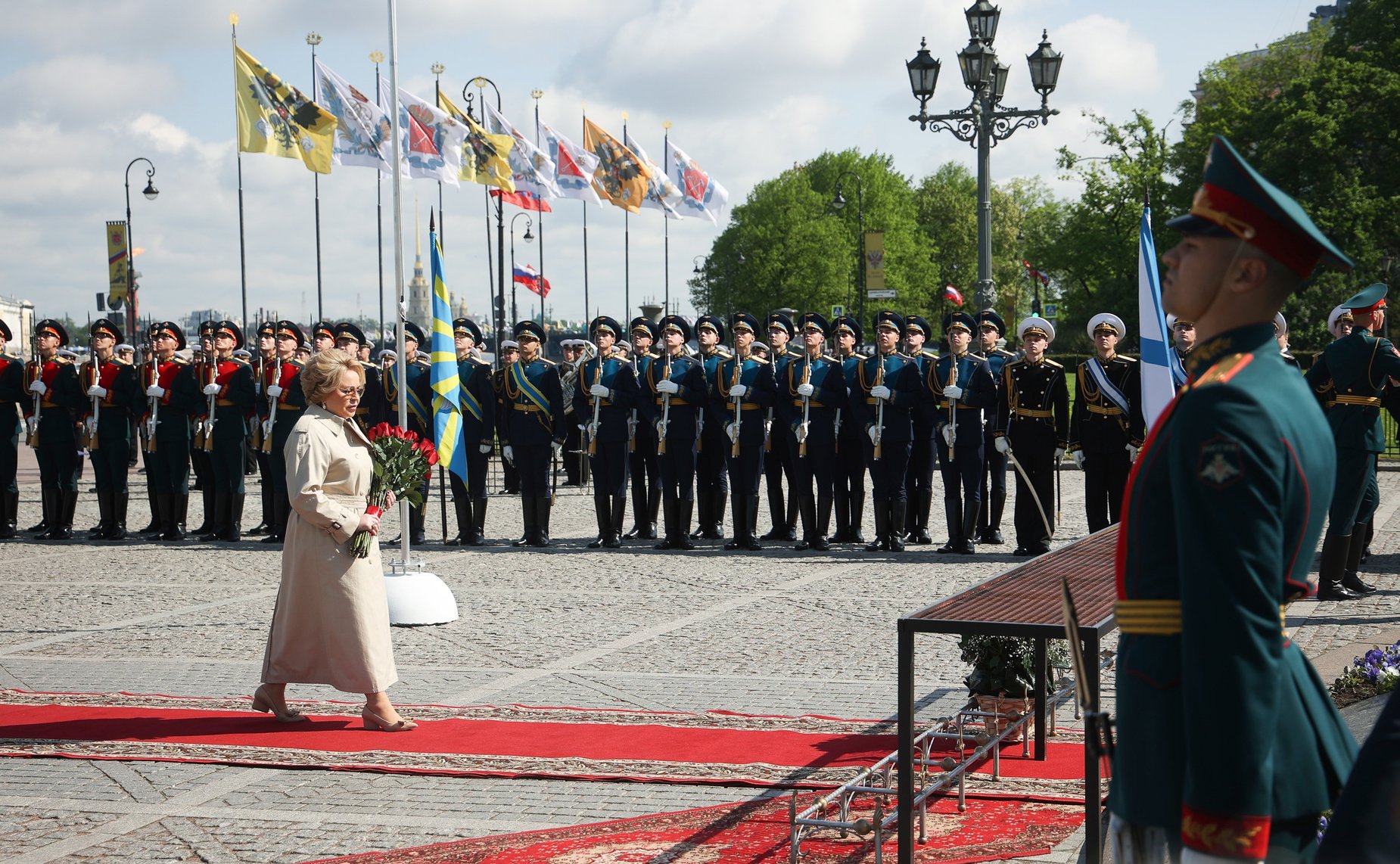 Валентина Матвиенко приняла участие в мероприятиях, посвященных Дню Санкт-Петербурга
