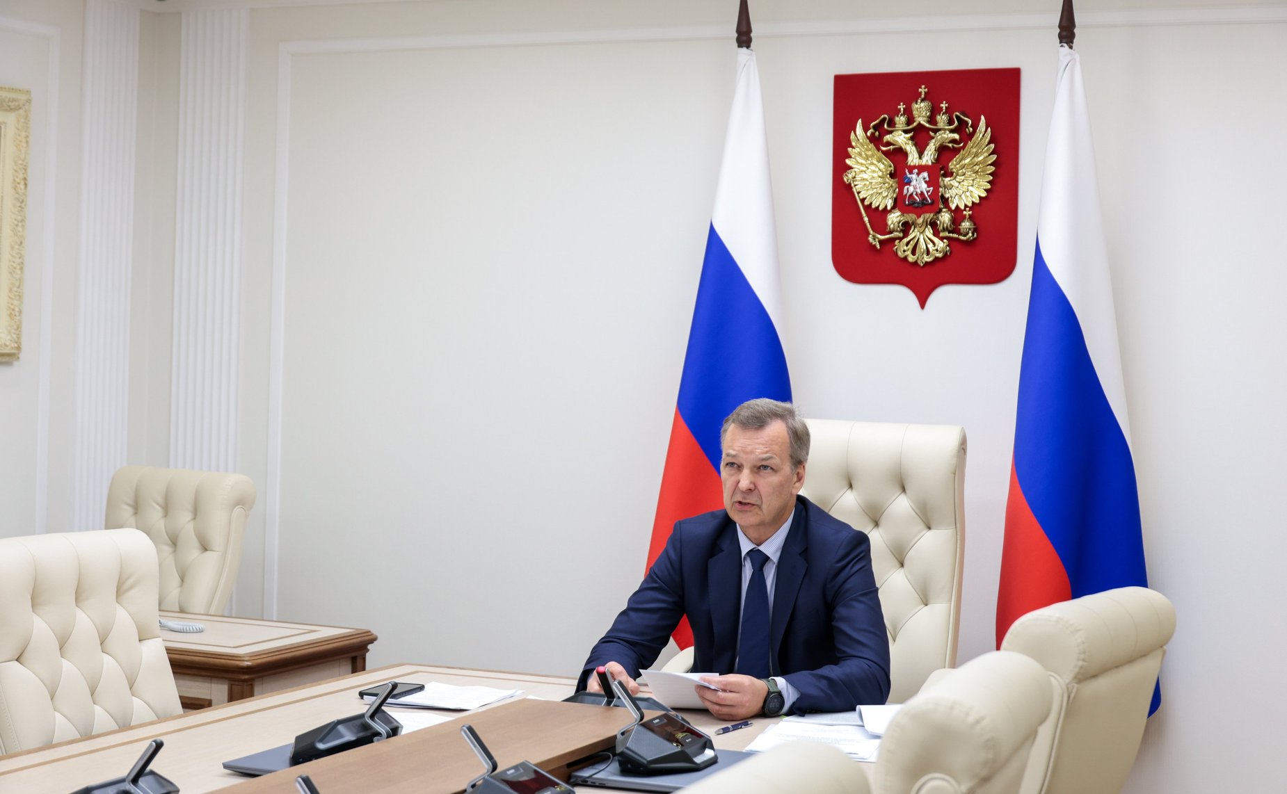 Первый заместитель Председателя Совета Федерации Андрей Яцкин принял участие в заседании комиссии Государственного Совета РФ по направлению «Энергетика»