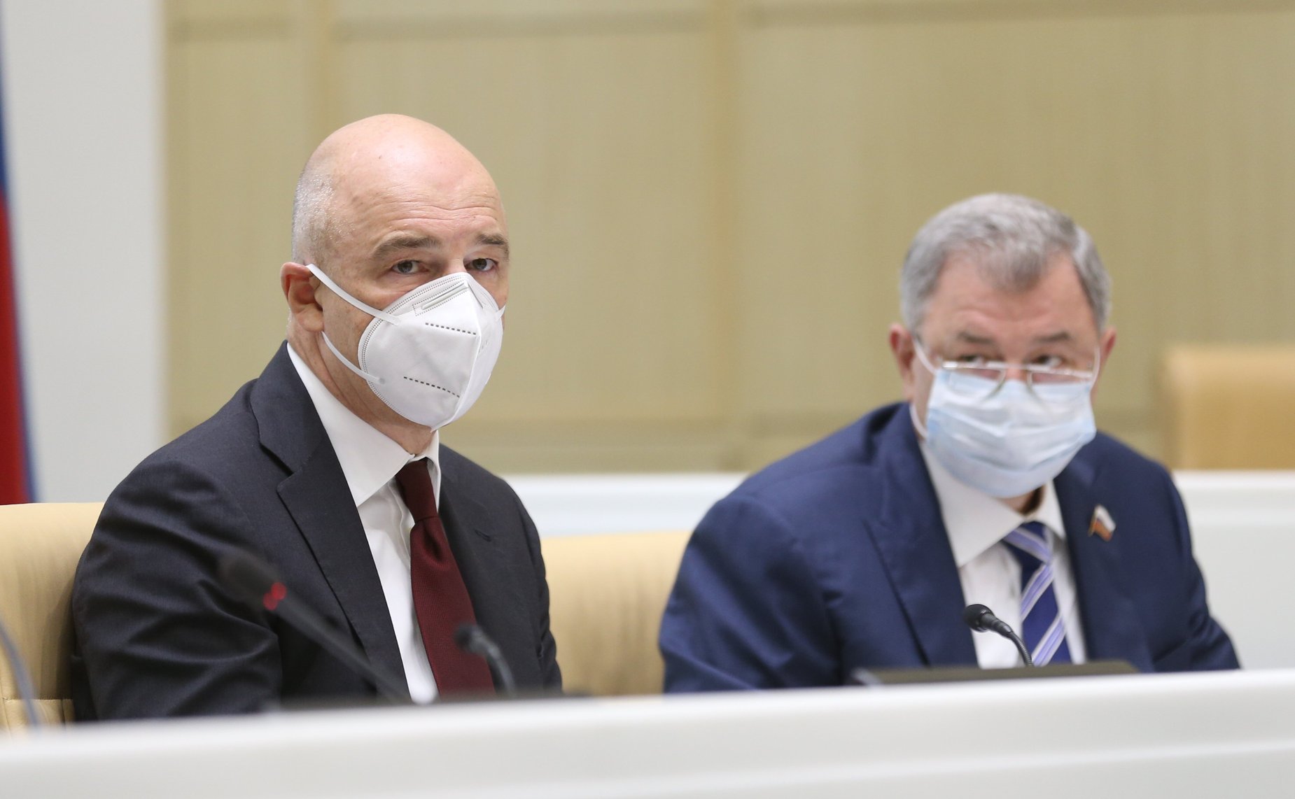 Антон Силуанов и Анатолий Артамонов