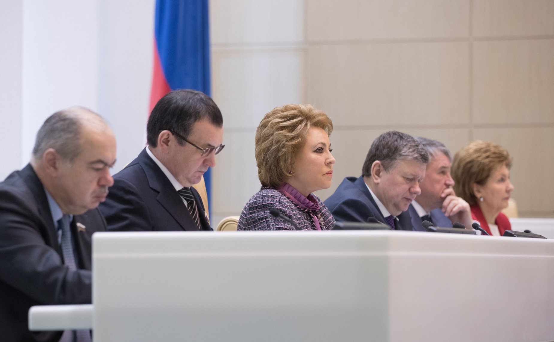 Президиум на 406-м заседании Совета Федерации