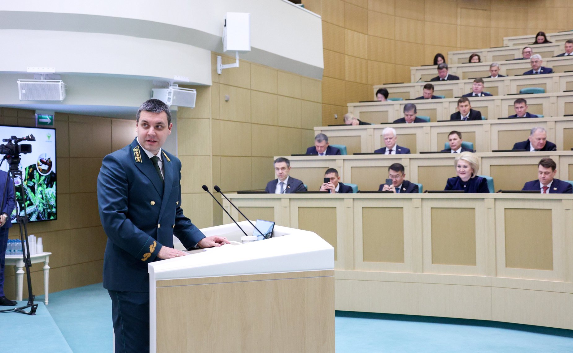 Руководитель Федерального агентства лесного хозяйства Иван Советников