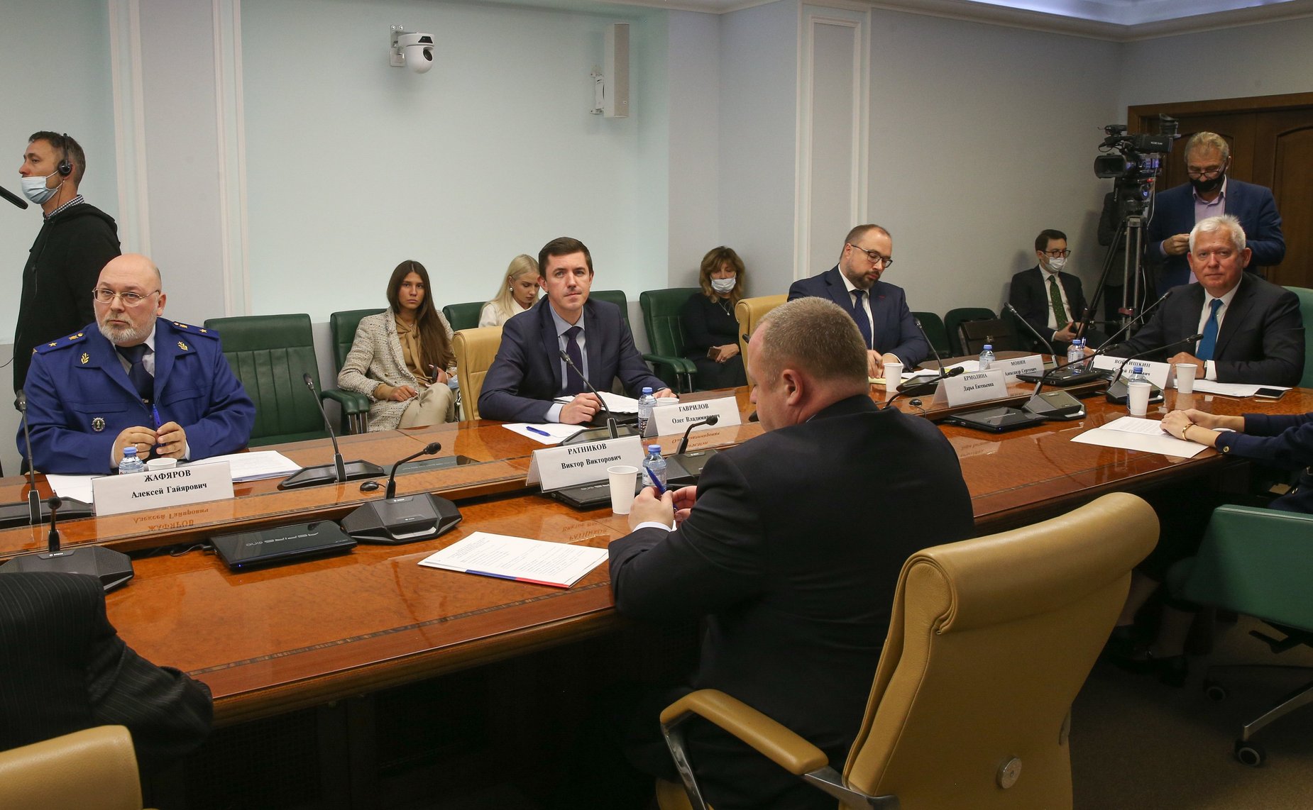 Заседание Временной комиссии СФ по защите государственного суверенитета и противодействию вмешательству во внутренние дела РФ