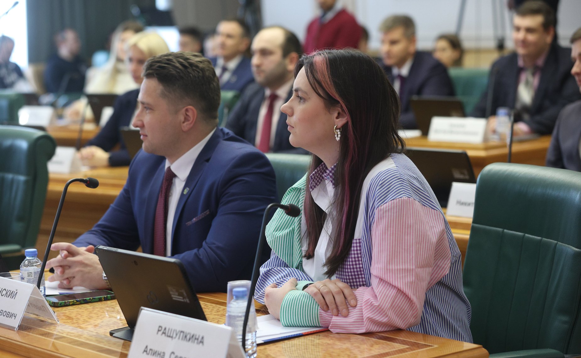 Встреча Председателя СФ Валентины Матвиенко с победителями Всероссийского конкурса молодежных авторских проектов и проектов в сфере образования «Моя страна- моя Россия»