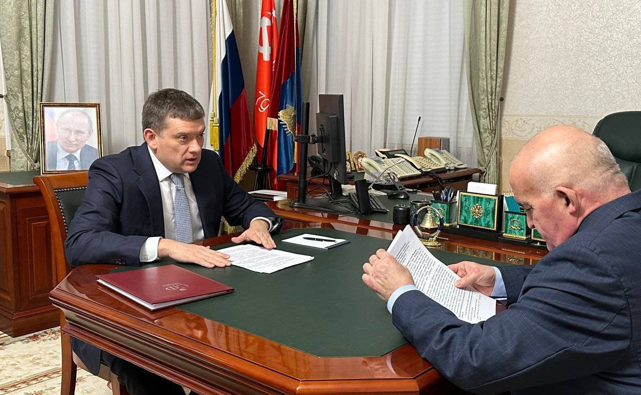 Николай Журавлев во время рабочей поездки в Костромскую область встретился с губернатором Сергеем Ситниковым