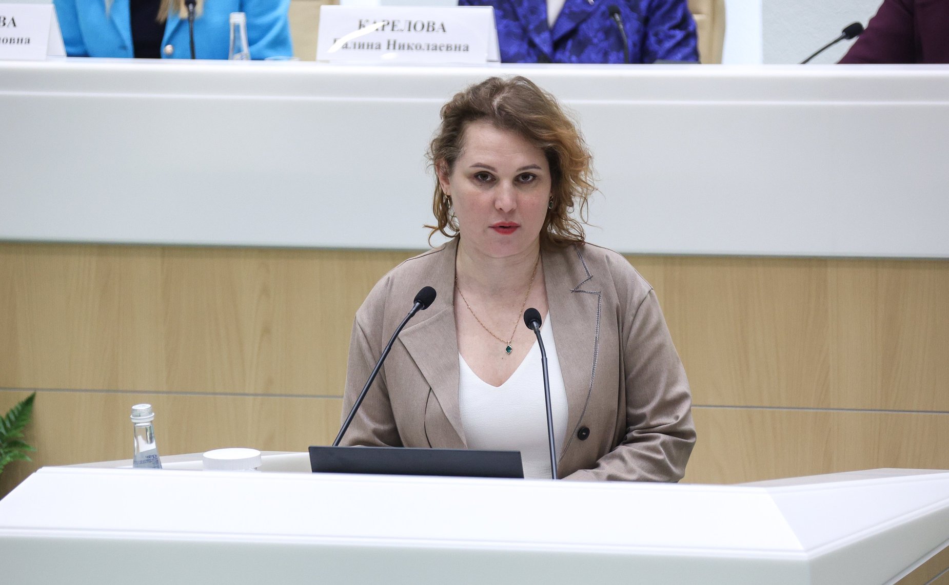 Встреча Председателя Совета Федерации Валентины Матвиенко с женщинами-предпринимателями «Голос женского бизнеса»