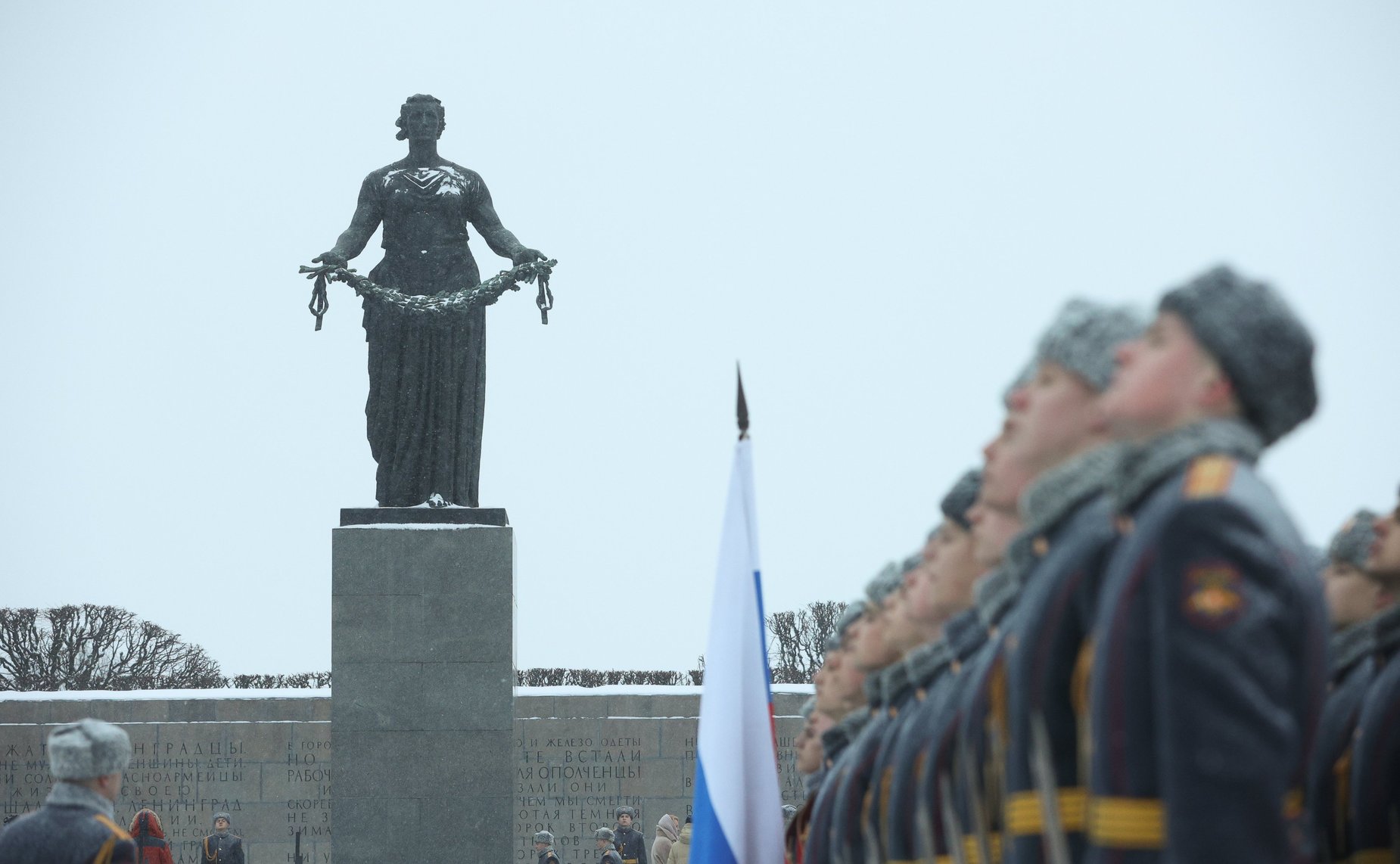 Валентина Матвиенко приняла участие в мероприятиях, посвященных 78-й годовщине полного освобождения Ленинграда от фашистской блокады