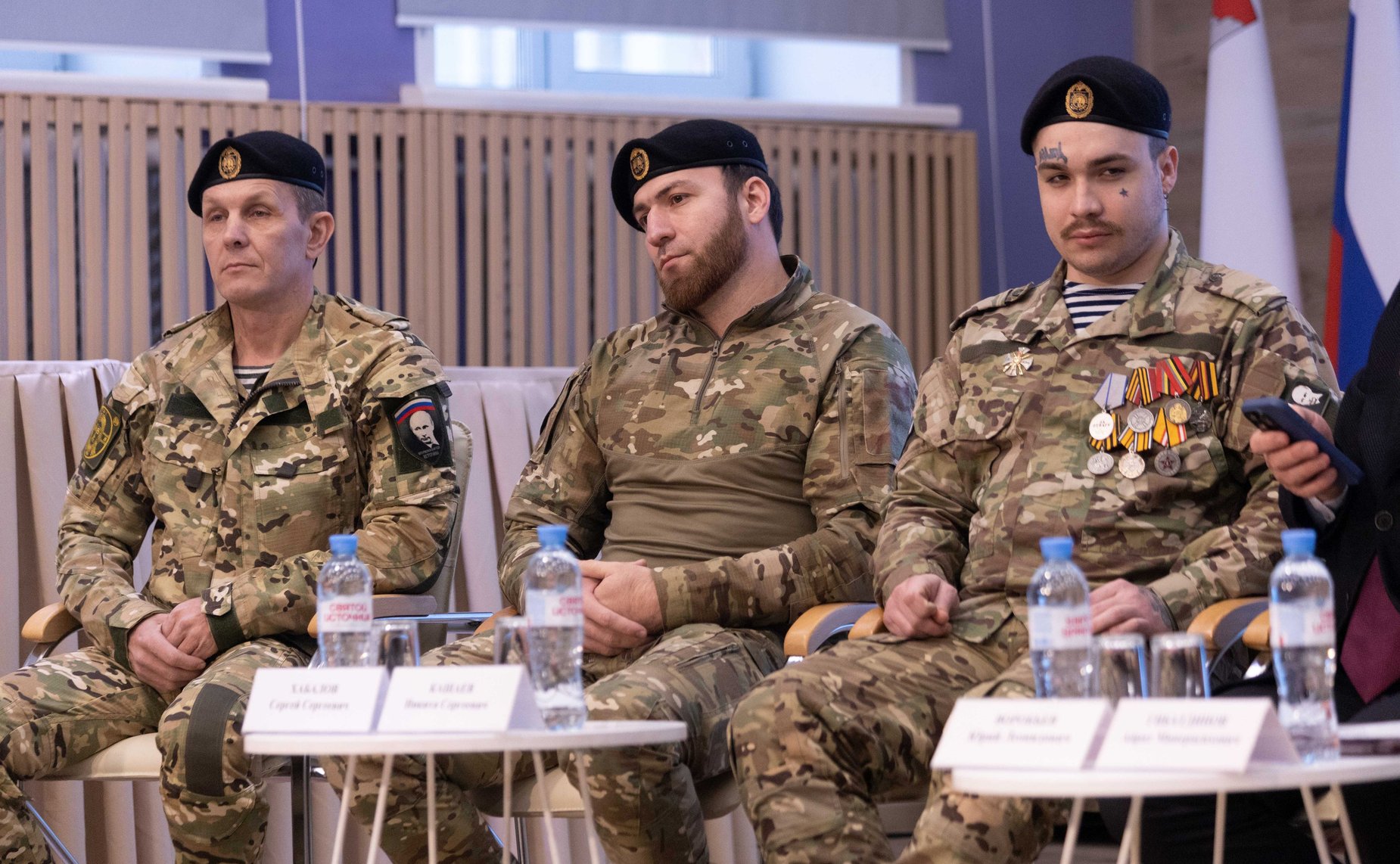 Встреча участников специальной военной операции с молодежью Вологодской области