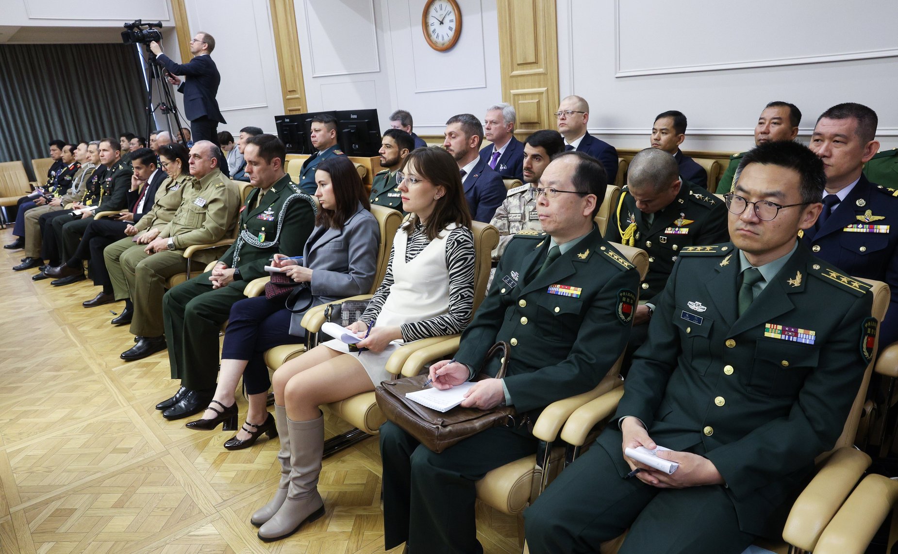 Брифинг для военных атташе иностранных государств, аккредитованных в Российской Федерации