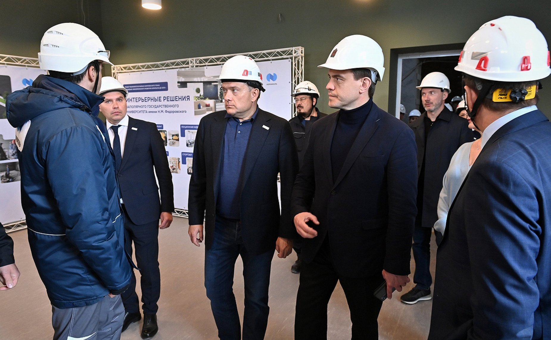 Николай Журавлёв и Инна Святенко посетили город Норильск с рабочей поездкой, посвященной мониторингу реализации Комплексного плана социально-экономического развития города до 2035 года