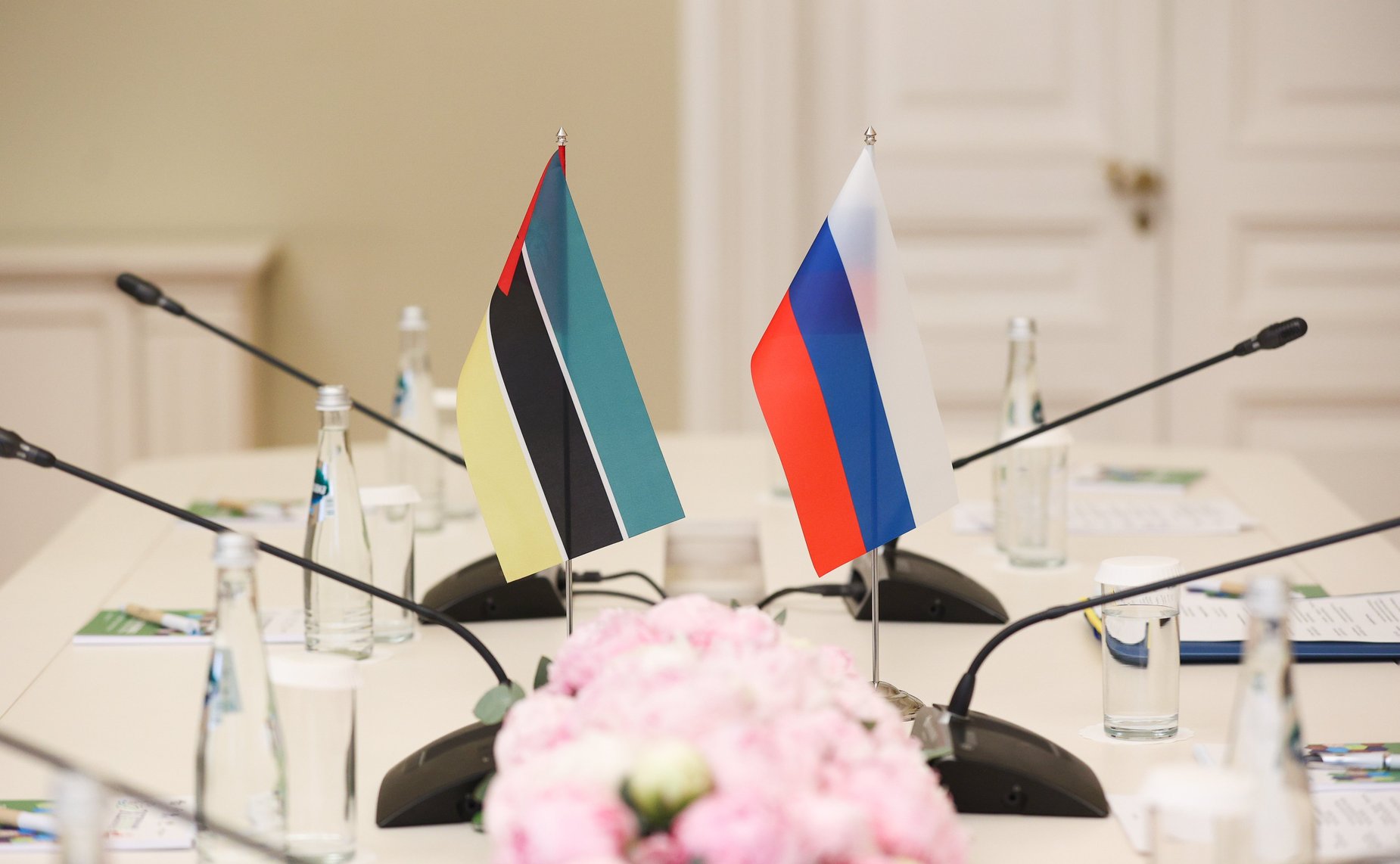 Встреча Валентины Матвиенко с Председателем Ассамблеи Республики Мозамбик Маргаридой Талапой
