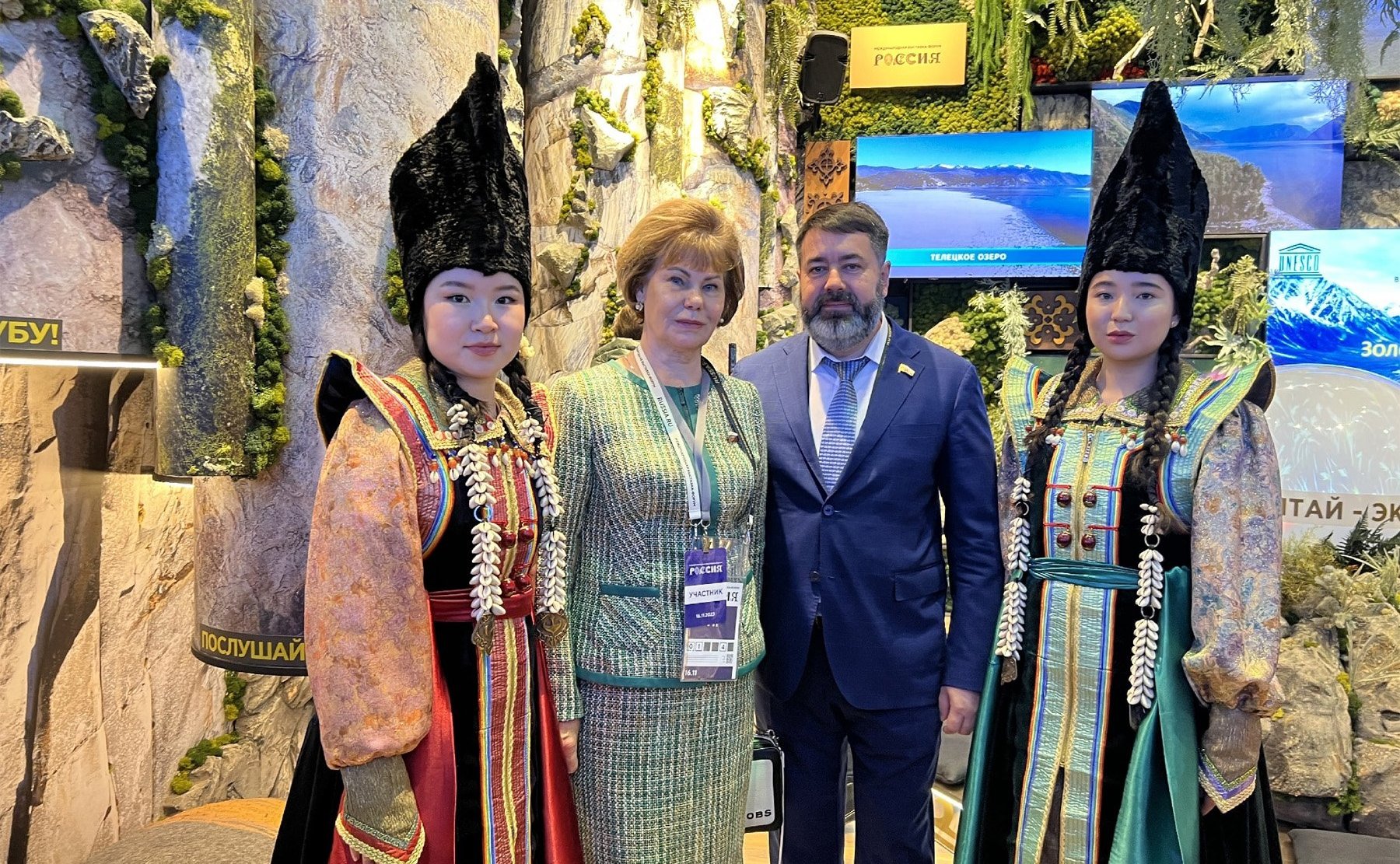 Татьяна Гигель приняла участие в открытии Дня Сибирского федерального округа в Москве в рамках Международной выставки-форума «Россия» на ВДНХ