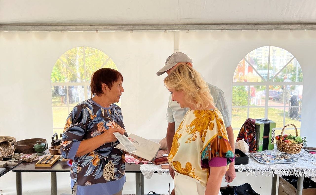 Инна Святенко посетила Фестиваль традиционной народной культуры, прошедший в столичном районе Люблино