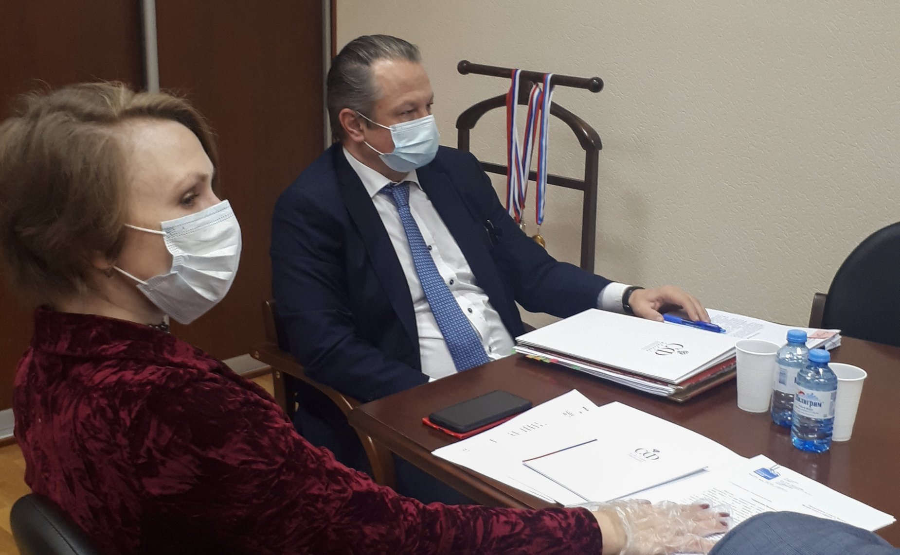 А. Майоров провел встречу по вопросу выработки мер по борьбе с контрафактной продукцией на рынке бутилированной минеральной воды