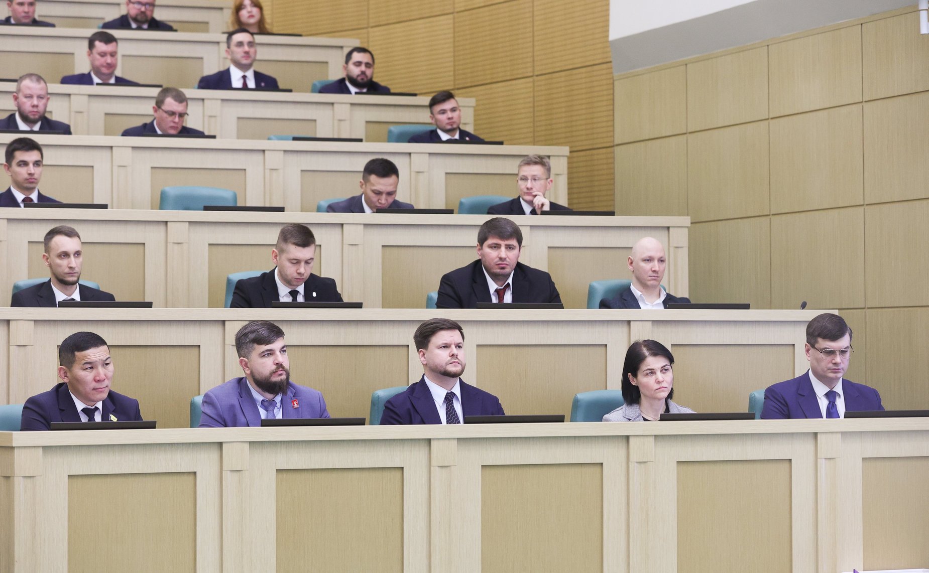 Заседание Палаты молодых законодателей при Совете Федерации