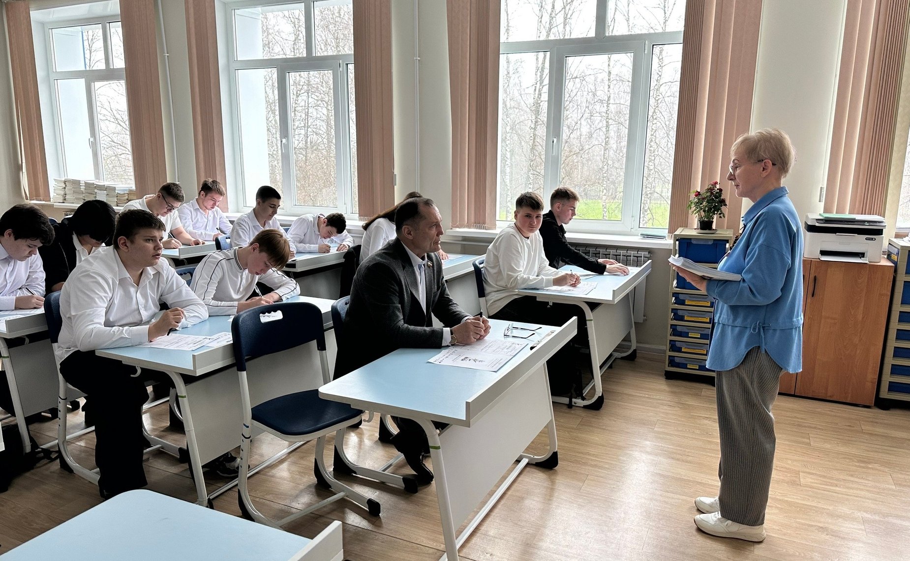 Игорь Мурог написал «Диктант Победы» в родной школе