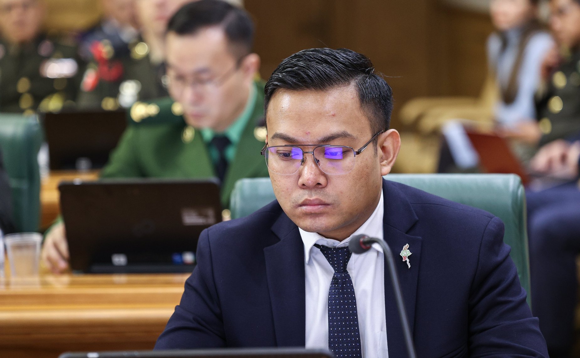 Брифинг для военных атташе иностранных государств, аккредитованных в Российской Федерации