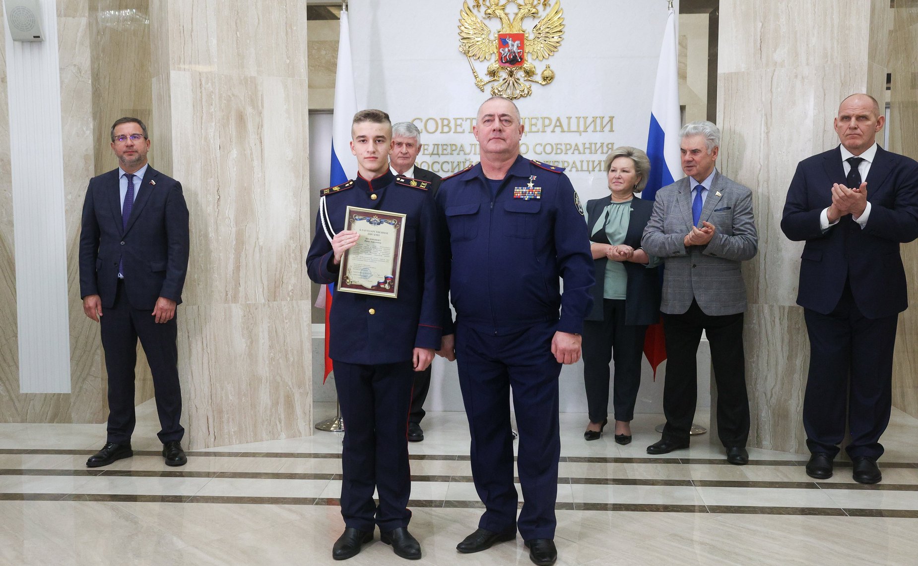 Открытие фотовыставки «Следственный комитет России сегодня» (в зоне проведения СВО)