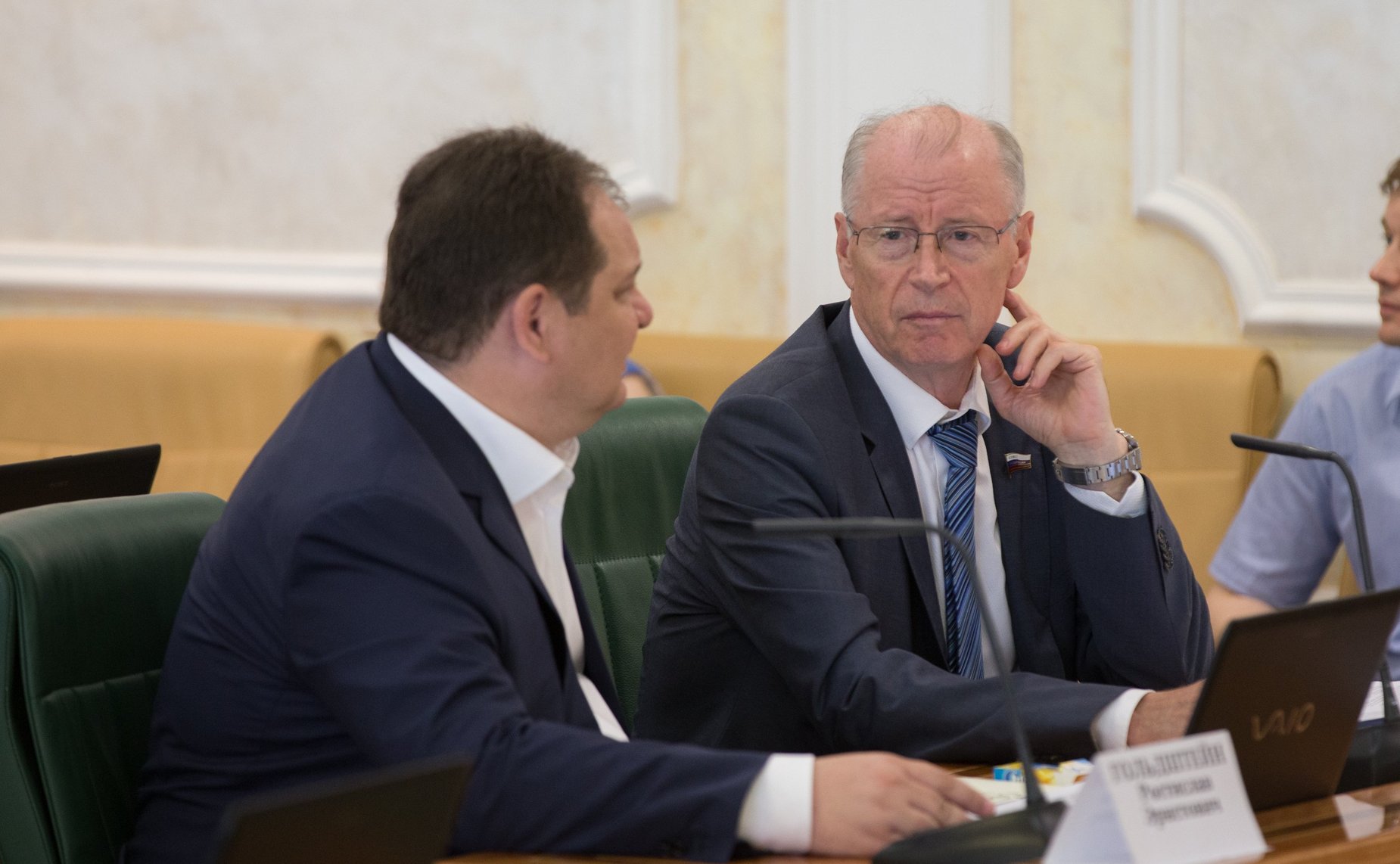 Р. Гольдштейн и Н. Петрушкин