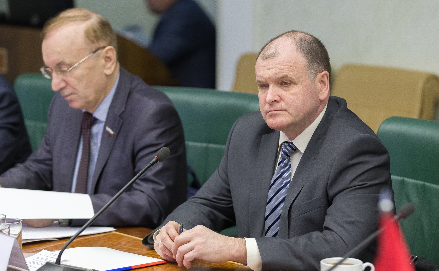 И. Чернышев Встреча заместителя Председателя Совета Федерации Ильяса Умаханова с заместителем Председателя Великого Государственного Хурала Монголии Миеэгомбо Энхболдом