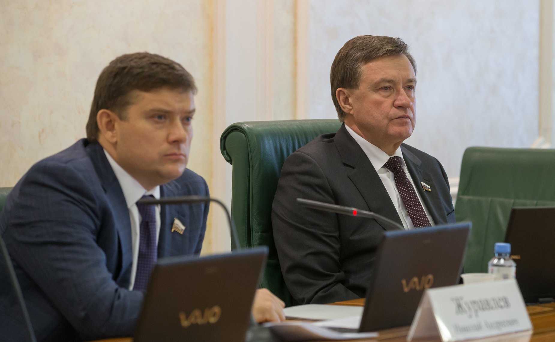 Николай Журавлев и Сергей Рябухин