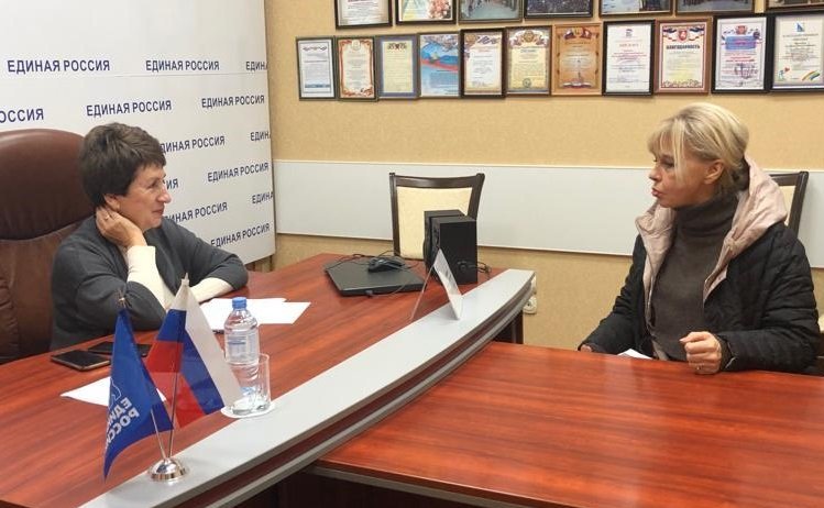 Екатерина Алтабаева в рамках региональной недели провела приём граждан в Севастополе