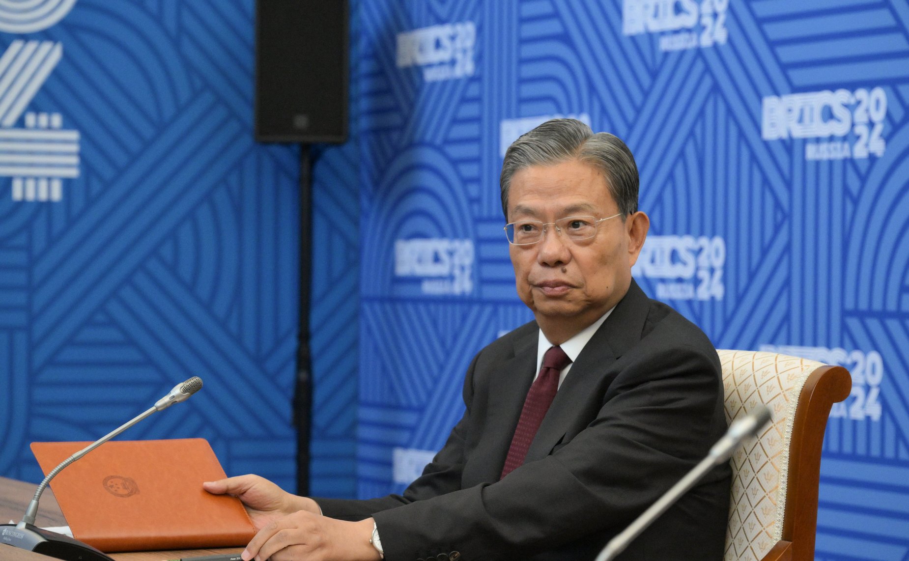 Х Парламентский форум БРИКС. Встреча Президента Российской Федерации Владимира Путина с Председателем Постоянного комитета Всекитайского собрания народных представителей КНР Чжао Лэцзи