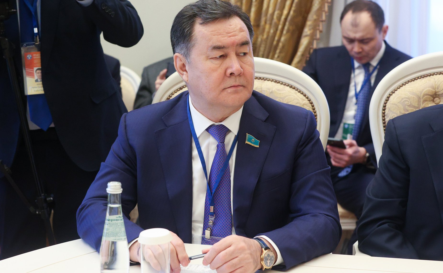 Валентина Матвиенко провела встречу с Председателем Сената Парламента Республики Казахстан Мауленом Ашимбаевым