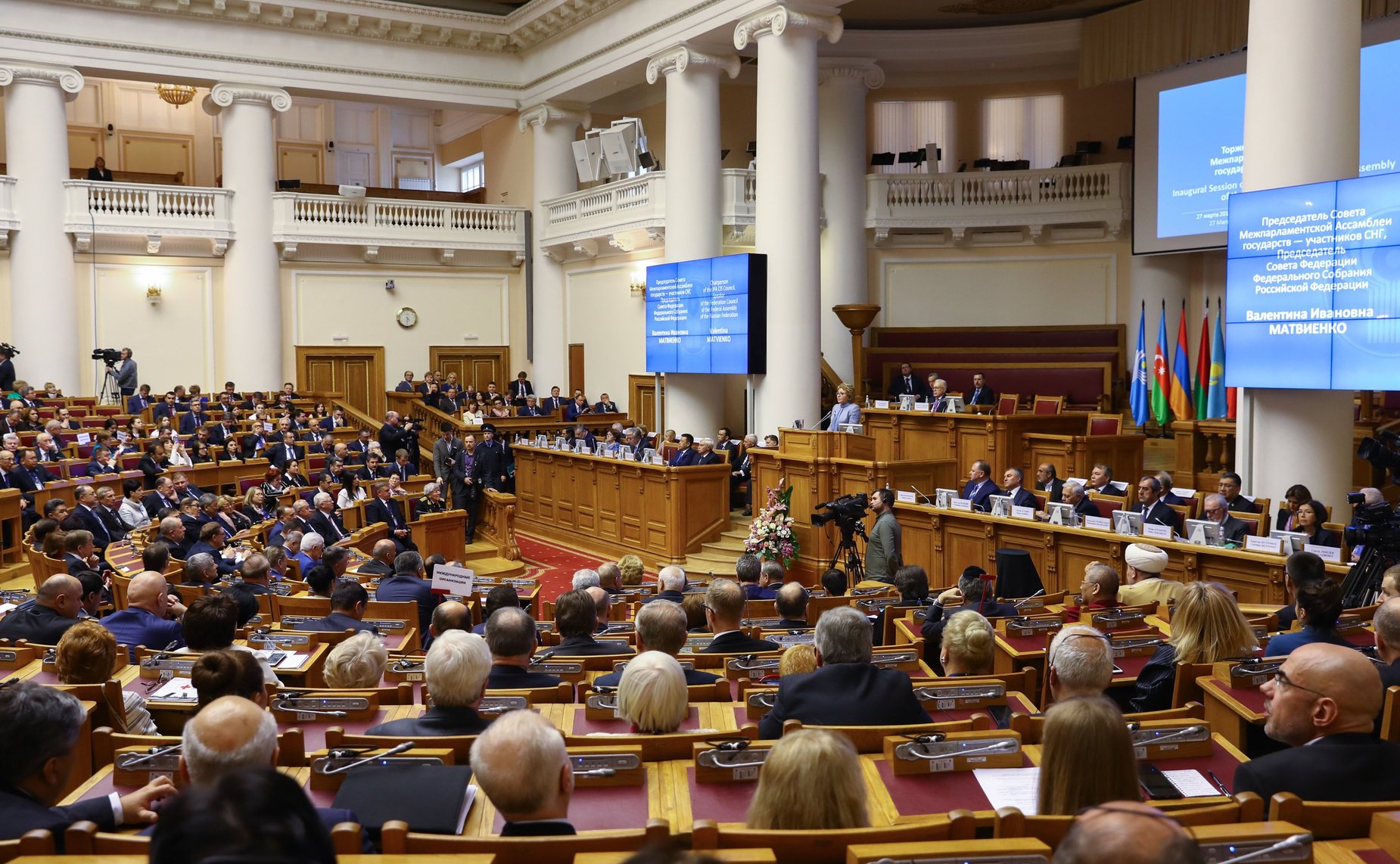 Выступление В. Матвиенко на торжественном заседании МПА СНГ, посвященном 25-летию организации