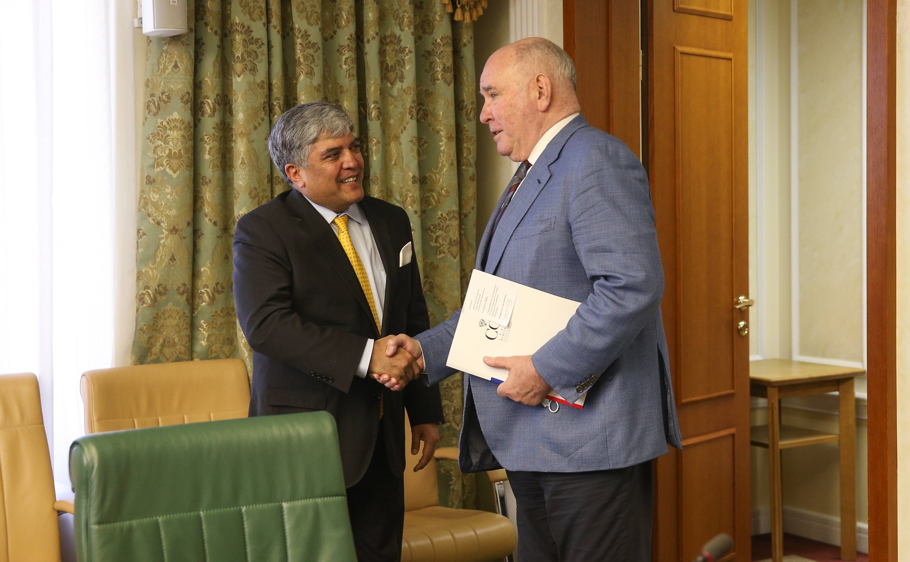 Григорий Карасин провел встречу с с Чрезвычайным и Полномочным Послом Исламской Республики Пакистан в РФ